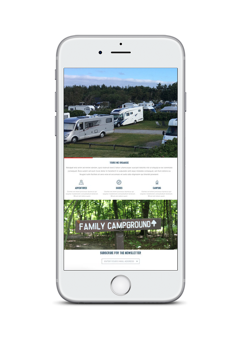 Websites for camping
