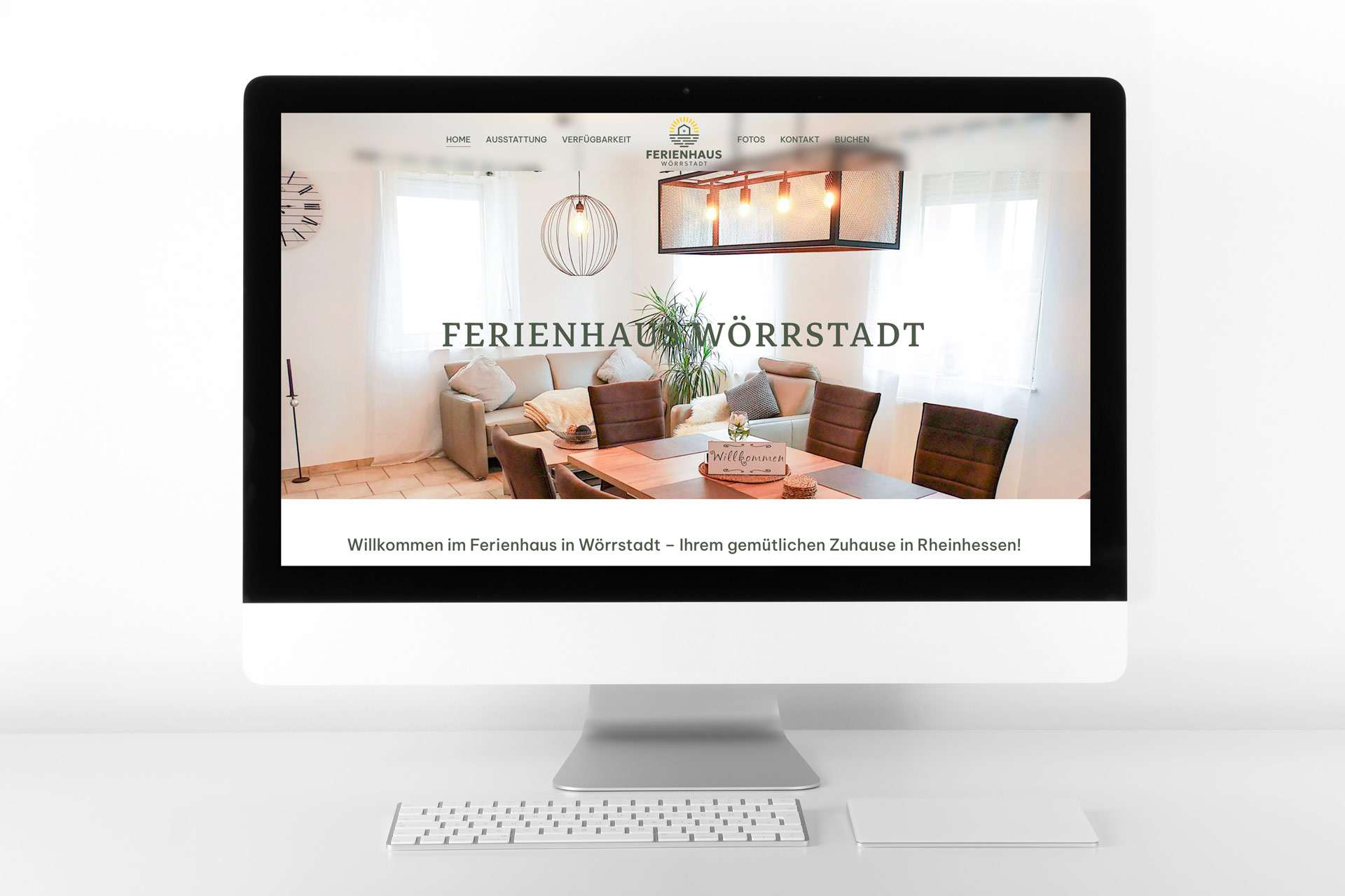 Webdesign für das Ferienhaus Wörrstadt