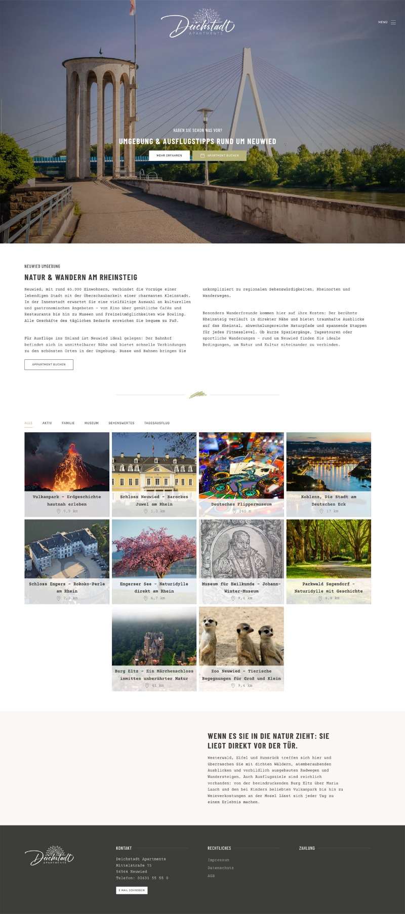 Blog mit Ausflugszielen rund um Deichstadt