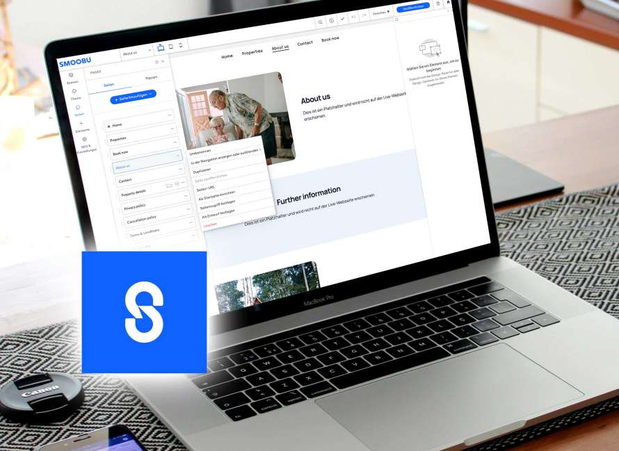 Smoobu Homepage-Baukasten 2025