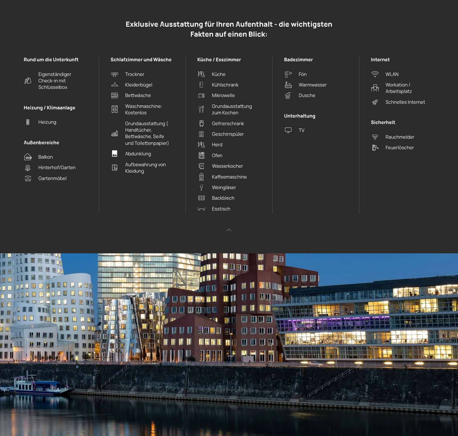 detailreiche Ausstattung von Apartments Sundayhouse Düsseldorf