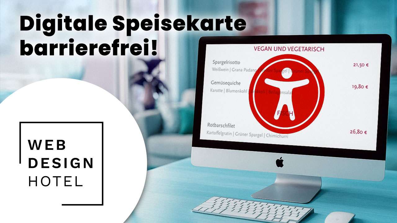 Vorschaubild Video barrierefreie, digitale Speisekarte