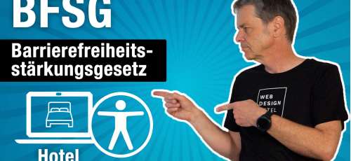Vorschaubild Video Buchungsstrecke für barrierefreie Hotel Websites