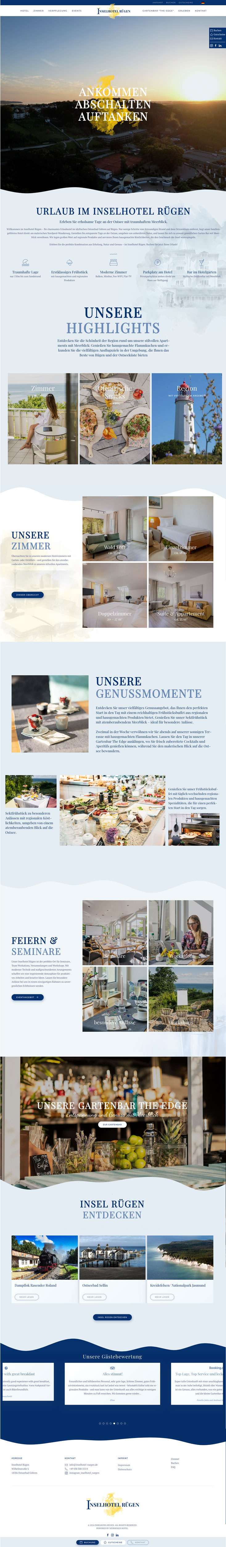 Startseite von Inselhotel Rügen